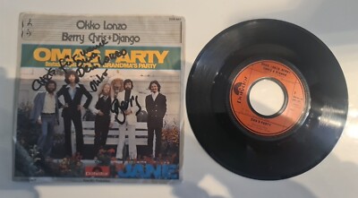 OKKO LONZO Autogramm SINGLE OMAS PARTY Original Signiert