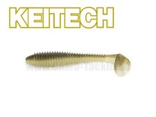 Rubber Fish Keitech Fat Swing Impact 3.3" 6g 8.2cm Pike Zander Lure Gufi Japan