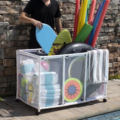 Organizador de piscina 455120, R-XXL, blanco - Imagen 4 de 8