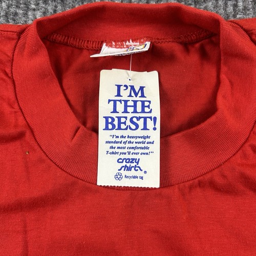 Crazy Shirt Hawaii Mens XL San Francisco Red Short Sleeve T-shirt NWT - Picture 3 of 10