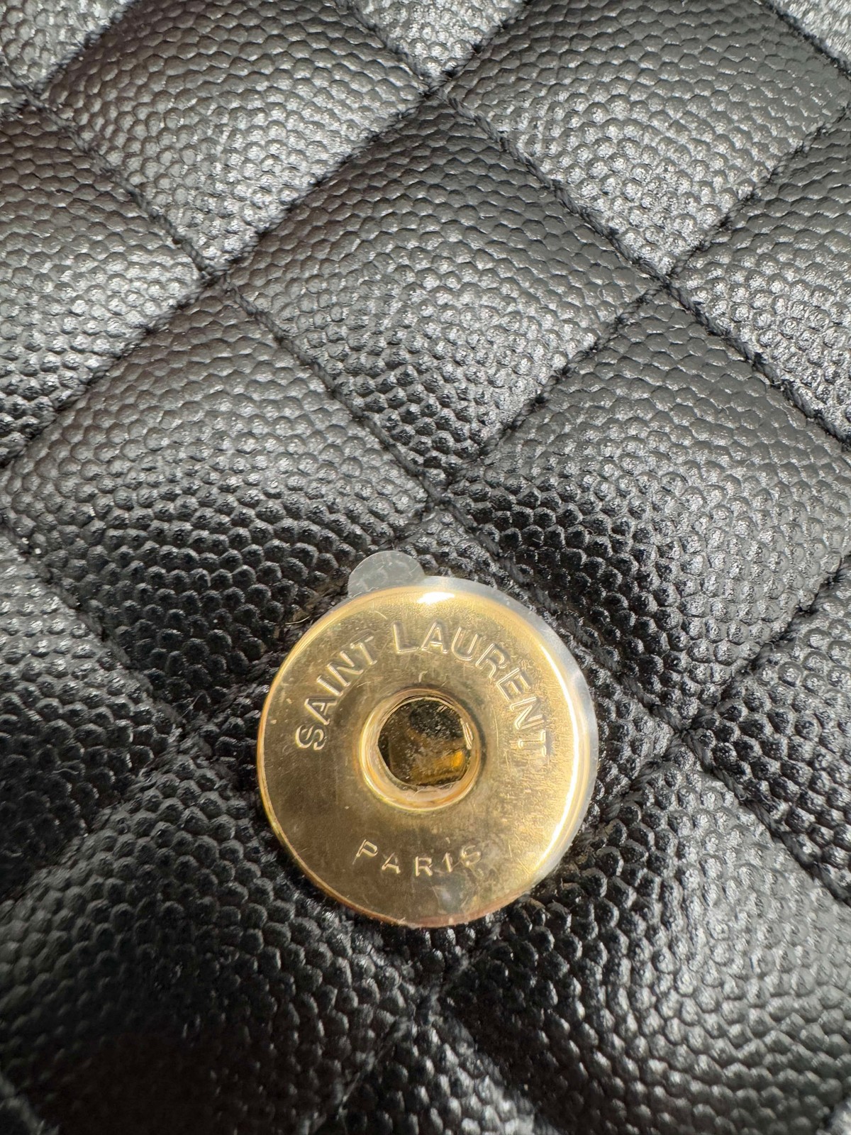 Saint Laurent Nuova Busta Media Borsa a Catena Dorata 141876835