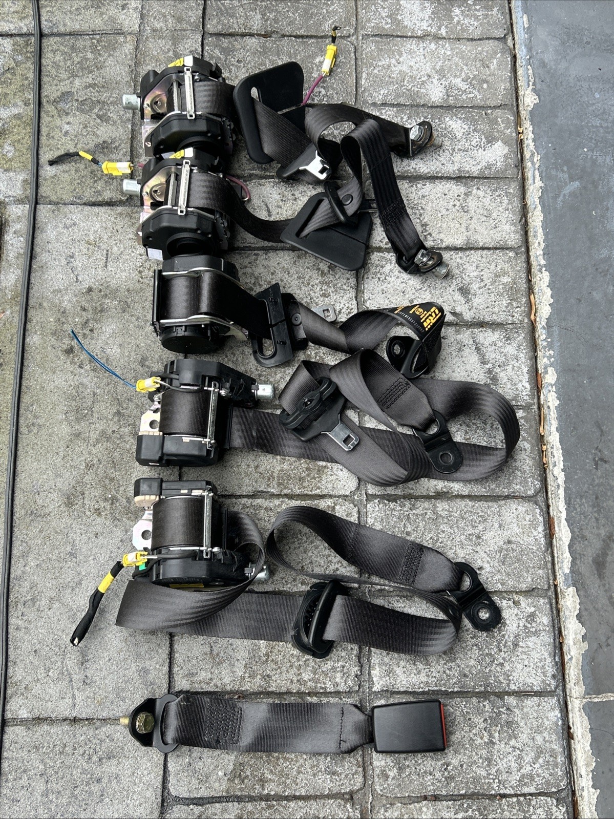 2003-2008 Maserati Quattroporte M139 Complete Seatbelt Lot