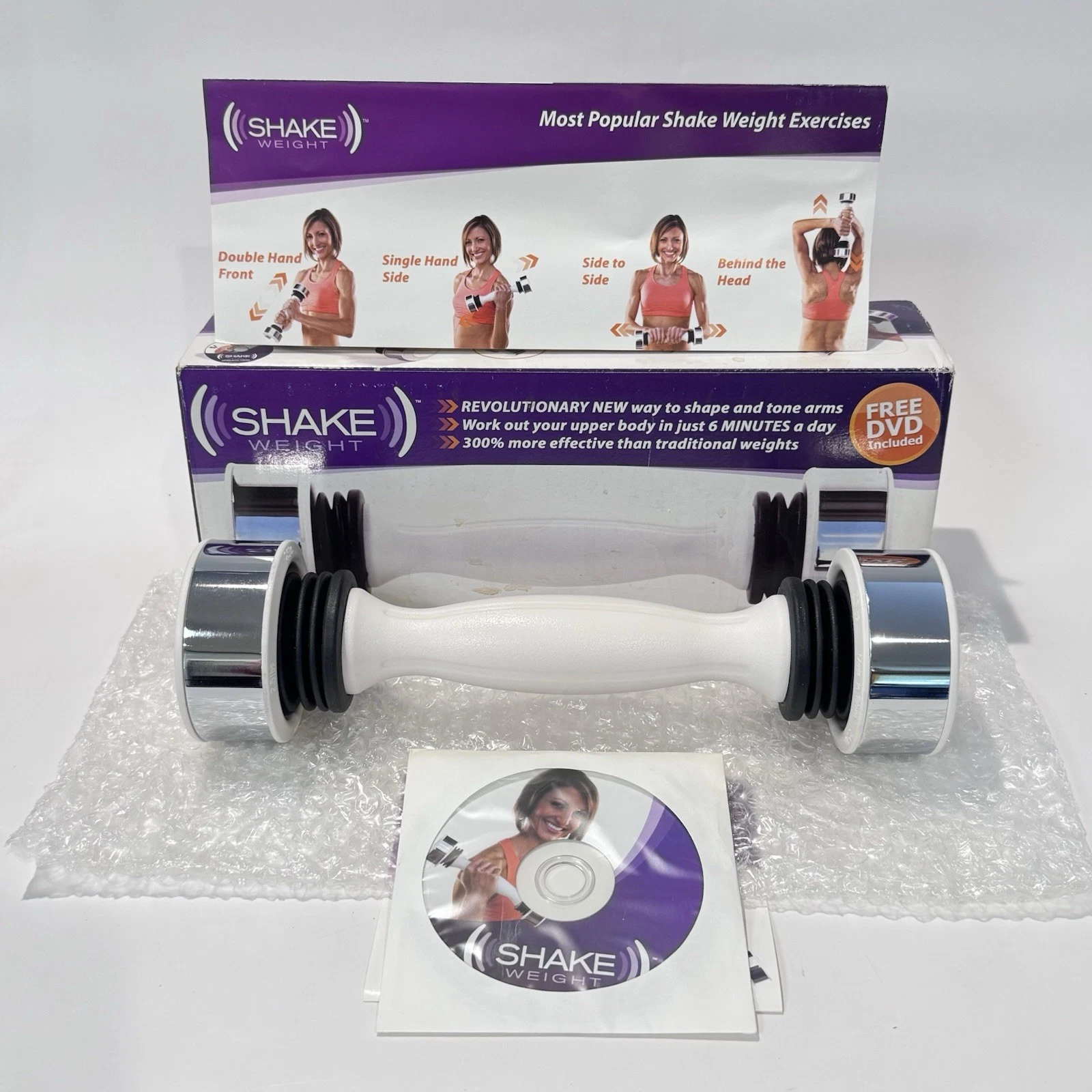 The Original 2.5lb Shake Weight As Seen on TV w/Free Workout Fitness DVD LNC
