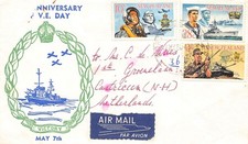 SA26c New Zealand to Netherlands 1968 New Zealand Armed Forces, FDC