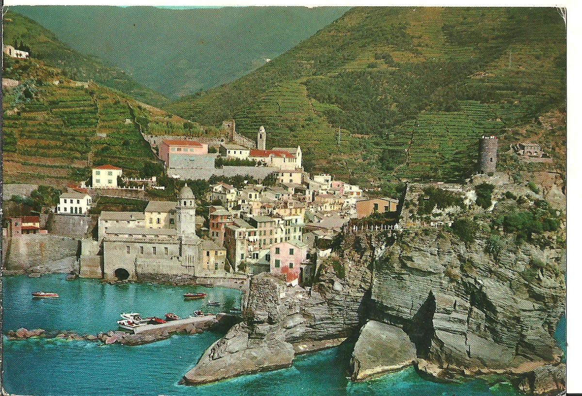 Vernazza (SP) Veduta Aerea, Aerial View, Vue Aerienne, Luftansicht, Lot 5 cart.