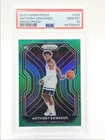 ANTHONY EDWARDS 2020-21 PANINI PRIZM ROOKIE BASKETBALL GREEN RC PSA 10 Q3325