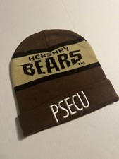RARE Hershey Bears Ice Hockey AHL Knit Winter Beanie Promo Giveaway Hat Cap