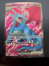 Pokémon TCG Salamence Ex Ultra Rare 177/159 Journey Together Near Mint
