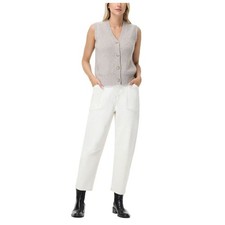 Frye Womens Vintage Inspired 5 Pocket Button Fly Barrel Jeans In Bone Size 2 NWT