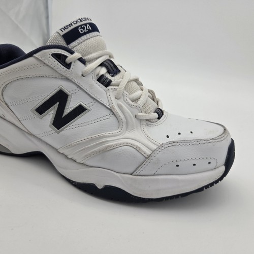 New Balance 624 Men's Size 8.5 D Leather Running Shoes (MX624WN2) VGC - 第 19/24 張圖片