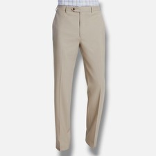 Michael Kors Men's Beige Classic Fit Performance Dress Pants Size 30W 30L