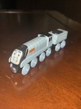 Thomas  Friends Wooden Railway Train GUC Spencer w Tender Toy Learning Curve