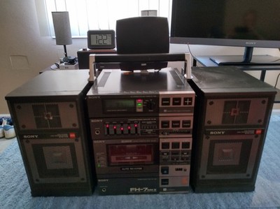 Sony compact stereo system, model FH-7 Mk II, Excellent sound!