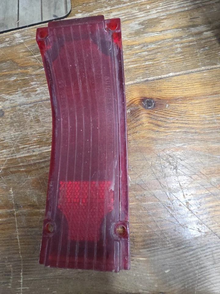1966 Chevelle Malibu Tail Light Lens GUIDE 13 SAE STDB 66 OEM Lens - Image 1 of 4