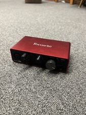Focusrite Scarlett Solo 3rd Gen USB Audio Interface - AS-IS - READ DESCRIPTION