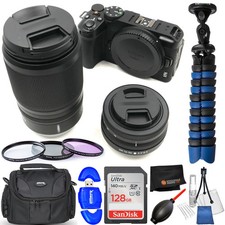 Nikon Z30 Mirrorless Camera w/ 16-50mm  50-250mm Lenses - 9PC Accessory Kit