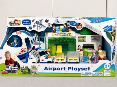 Y2K Early 2000s Little Learner Airport playset BILINGUAL