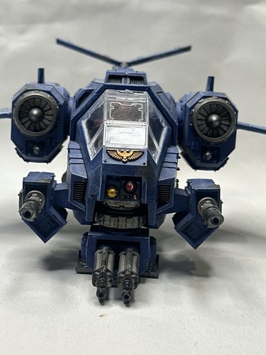 StormHawk Interceptor Warhammer 40k Space Wolves Space Marines Gunship Painted - Picture 3 of 11