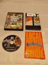 Grand Theft Auto: San Andreas Sony PlayStation2 PS2 CIB Manual & Map Excellent