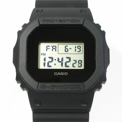 CASIO G-Shock DWE-5657RE-1JR Black Case Size 4.4cm Men's Used Watch #61323