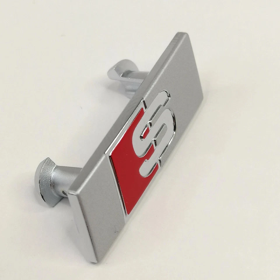 OEM! _ AUDI A3 S3 RS3 8V, A4 S4 RS4 A5 S5 RS5 B9 8W STEERING WHEEL EMBLEM _ NEW! - Image 4 of 4