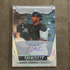 Gabriel Moreno 2023 UD Goodwin Exquisite Rookie RC Auto 23/99 HK 72