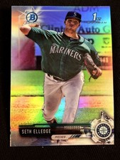 2017 Bowman Chrome 1st REFRACTOR PROSPECT ROOKIE Seth Elledge item 1