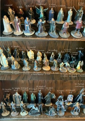 LOTR Statuen, Eaglemoss, Sammlerstücke, Zinn Metallstatuen, OHNE OVP