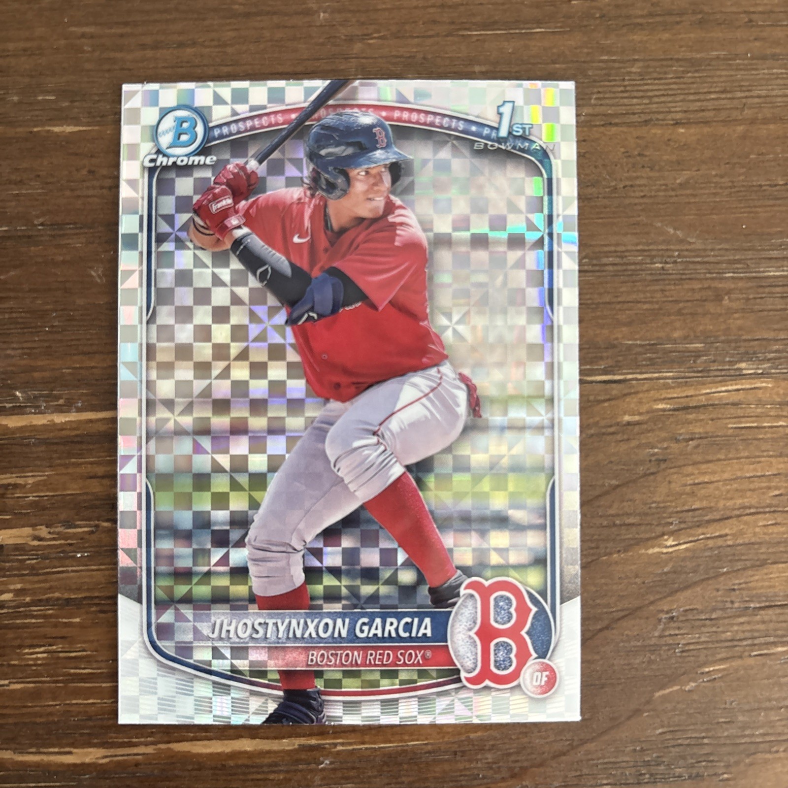 2025 Bowman - Chrome Prospects Jhostynxon Garcia #BCP-43 X-Fractor (RC)