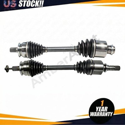 For Mazda 3 2.0L L4 FWD Manual Trans Front Pair CV Axle Joint Shaft Assembly