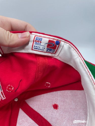 Vintage USA Basketball National Team Snapback Hat Cap 90s Dream Team Red - Picture 8 of 8