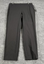 Liverpool Los Angeles Pants Womens 10/30 Black Straight Leg Stretch Dress Work