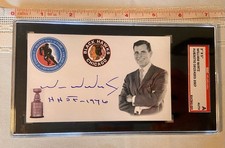 William “Bill” Wirtz Signed Index Card - SGC COA -NHL Chicago Blackhawks Owner