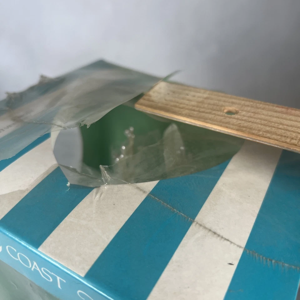 Campanas plateadas pintadas a mano vintage de aniversario de la costa nuevas en caja Foto 4 de 4