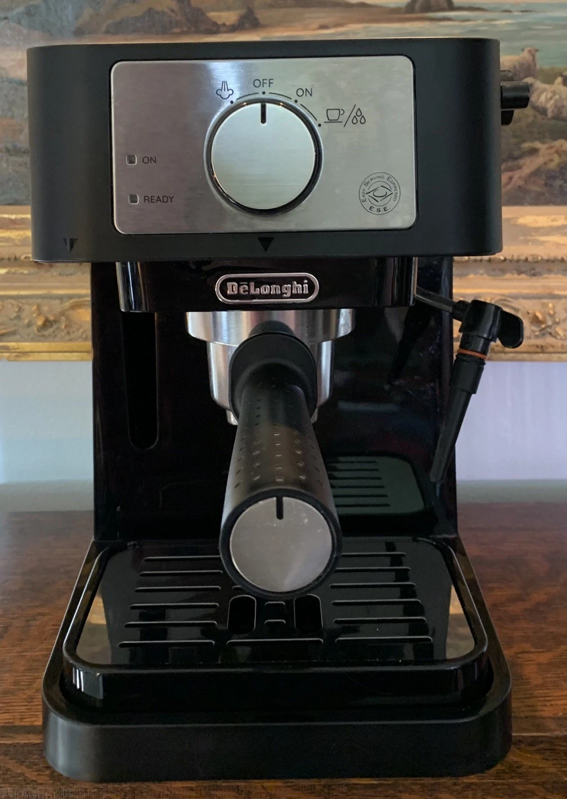 See Video Delonghi Stilosa EC260BK Works Great
