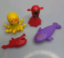 Octonauts Replacement Animals- Octopus, Squid, Anglerfish & Whale nickelodeon