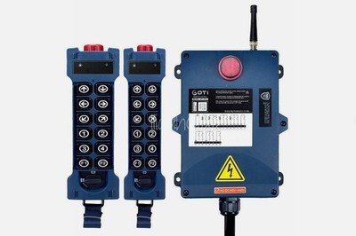 GOTi GT-LS12 12 Key Industrial Wireless Hoist Lift Crane Remote Control AC/DC