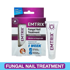 1 x EMTRIX Fungal Nail Treatment For Discoloured, Thickened, Cracked Nails -10ml