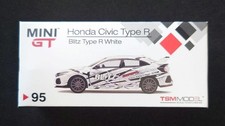Mini GT Honda Civic Type R FK8 1/64 Diecast Model White Near Mint