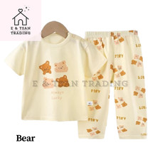 Kids Cotton Short Sleeve Pyjamas Set  2-3 years 