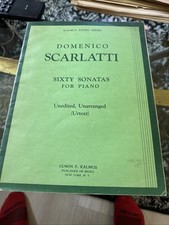 Domenico Scarlatti Sixty Sonatas For Piano Vo...