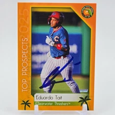 2025 Eduardo Tait MiLB  FSL Top Prospects #4 SIGNED Minnesota Twins
