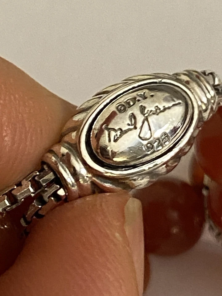 Pulsera Cornalina Ajustable DAVID YURMAN SPIRITUAL Foto 3 de 4