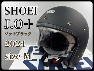 SHOEI J.O+ Helmet Matte Black 2024 M Vario Visor, Good Condition, Shipping