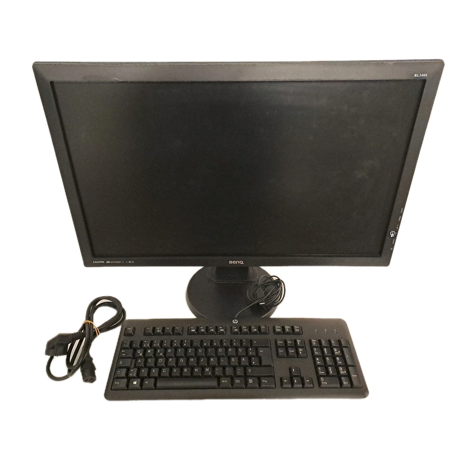 BenQ BL2405 Monitor 24" con Tastiera HP Usato
