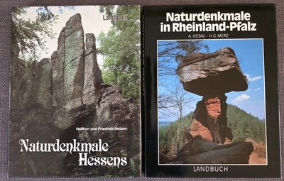 Naturdenkmale Hessens (Jantzen) +Naturdenkmale in Rheinland-Pfalz (Oesau & Merz)