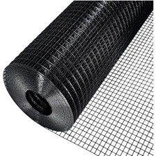 Hardware Cloth 1/2 in 36 x 100 ft 19 Gauge - Vinyl Coated Wire Mesh Roll Chic...