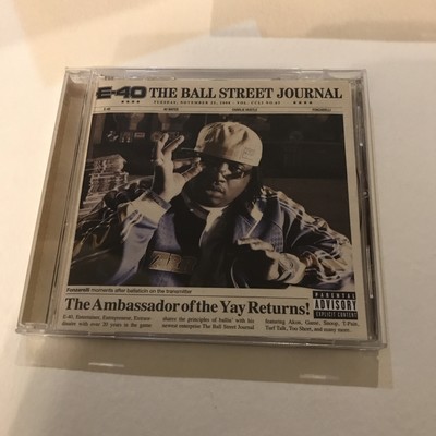 E-40 ''The Ball Street Journal'' CD (2008), feat: T Pain Snoop Dogg Gucci Mane