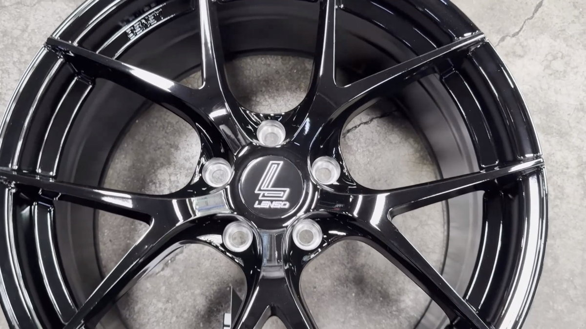 New 18x8.5 ET42 LENSO JAGER DYNA 5x114.3 (4 Wheel) Fit Toyota