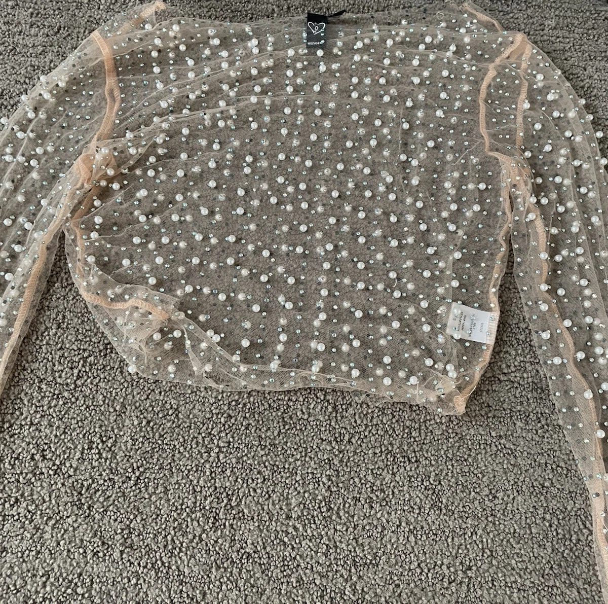Polka Dot Sheer Tops for Women for sale | eBay